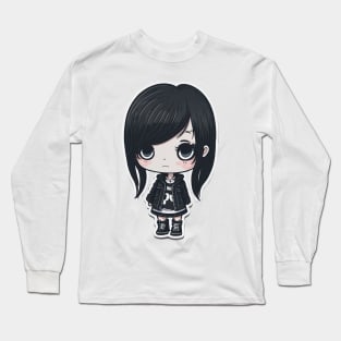 little emo girl Long Sleeve T-Shirt